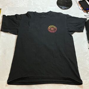 Brixton black Graphic T-Shirt